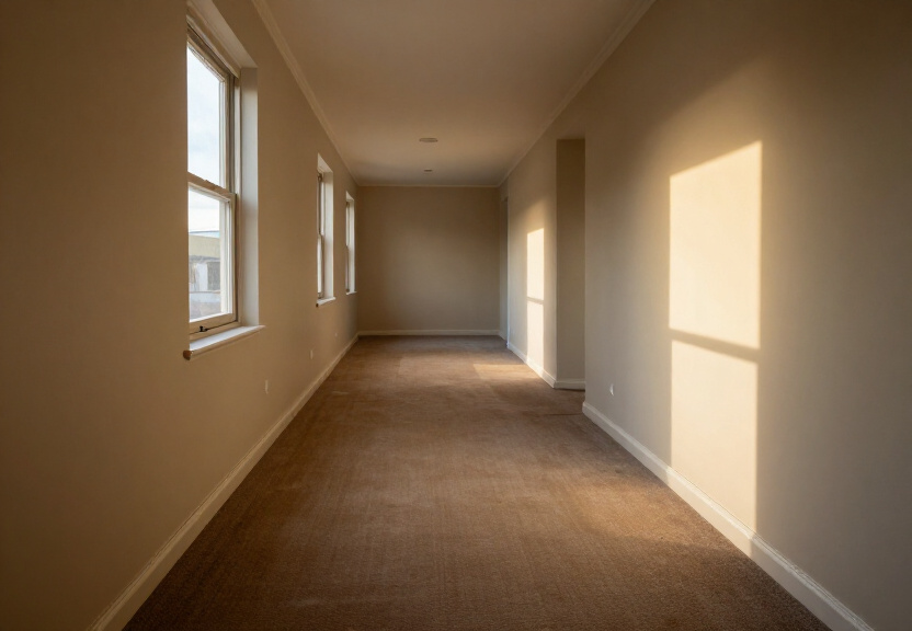 Fresh, odour-free living room after professional removal