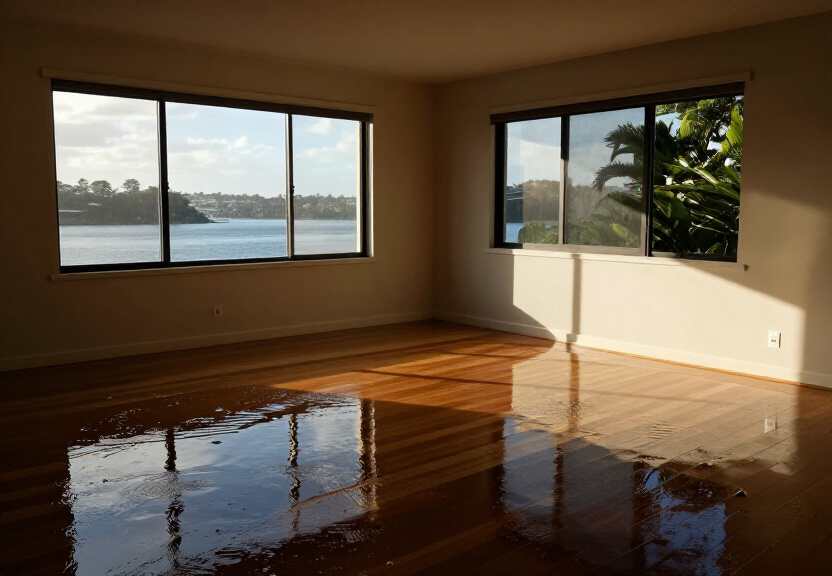 Musty odour in a Canley Heights living room before treatment
